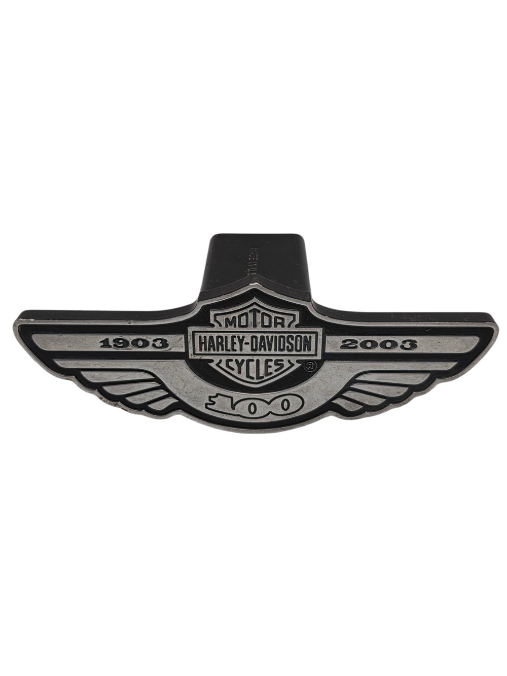 Harley Davidson 100th Anniversary Aluminum Hitch Cover - Used